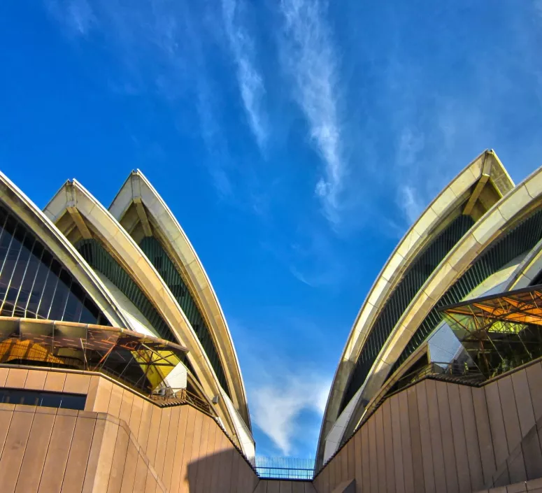 Opéra Sydney Ciel Bleu Architecture