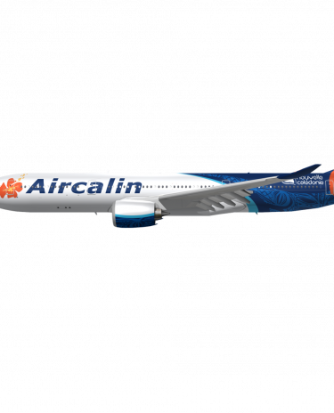 Aircalin Airplane A330neo side view