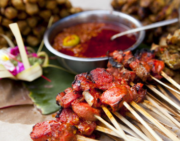 Branchettes de Bangkok Brochettes asiatiques Bangkok Gastronomie
