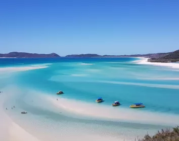 Australie Plage Paysage Bateaux