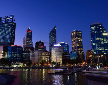 Perth Nui Lumières Ville Building