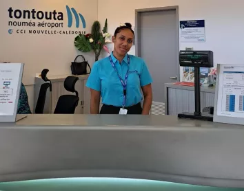Point d'information Aéroport de Tontouta