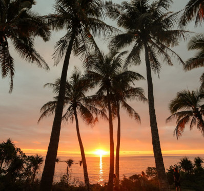 Coucher de soleil plage Maré Sunset 